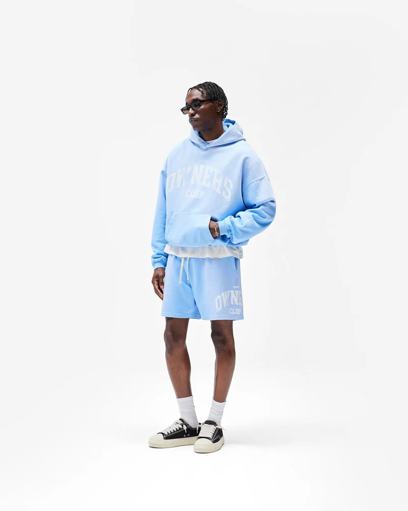 Represent Owners Club Mesh Short - Sky Blue