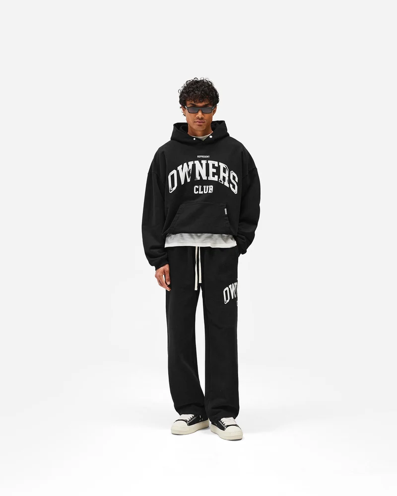 Represent Owners Club Hoodie - Jet Black