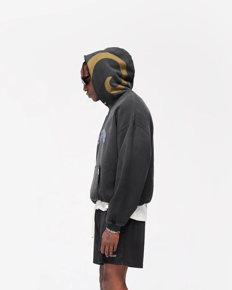 Los Angeles Rams x Represent Hoodie - Stained Black