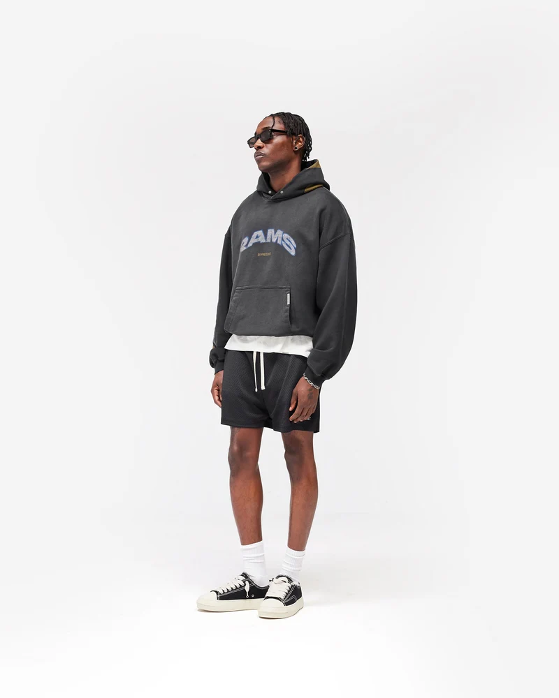 Los Angeles Rams x Represent Hoodie - Stained Black