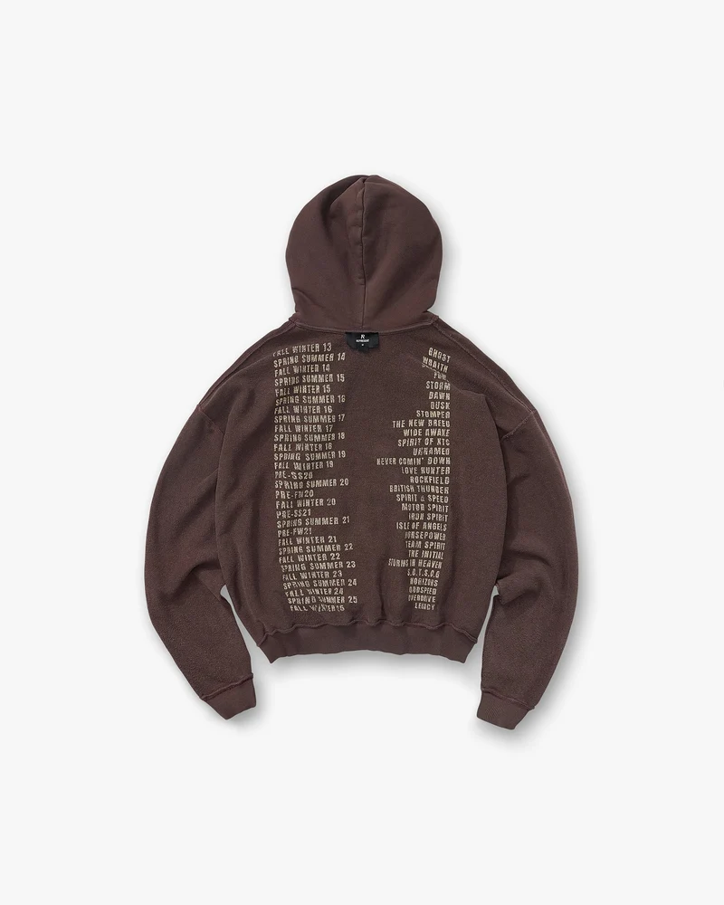 Reversible Living Legacy Tour Hoodie - Nero