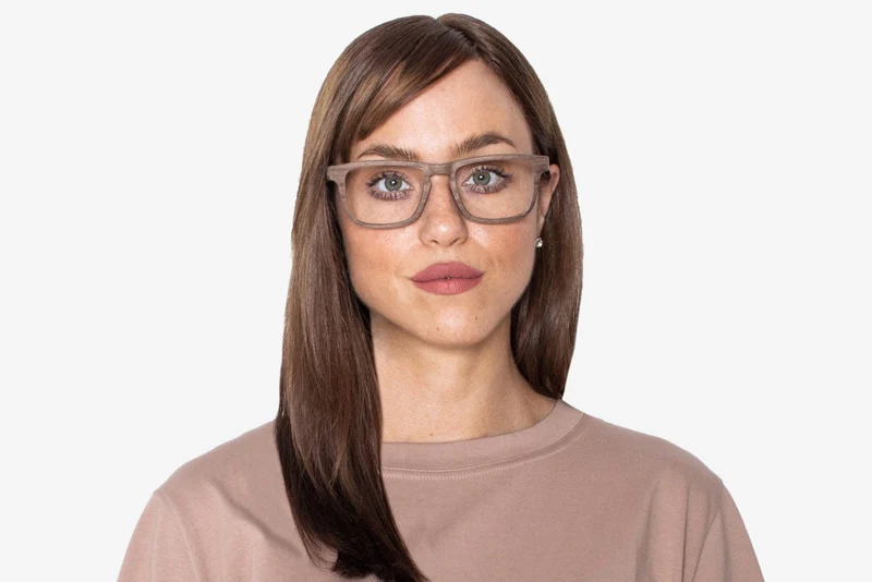 Bold Brown Eyeglasses