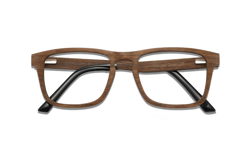 Bold Brown Eyeglasses