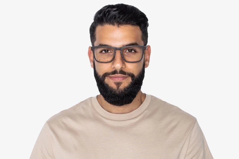 Bold Black Eyeglasses