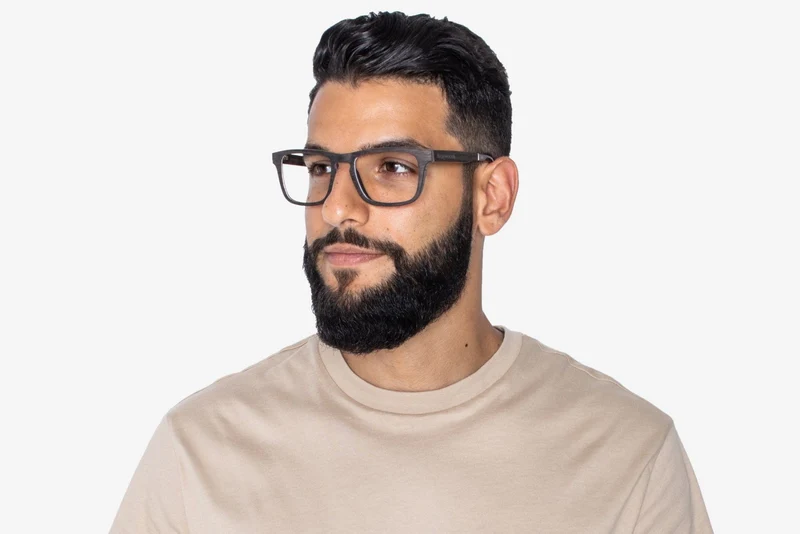 Bold Black Eyeglasses