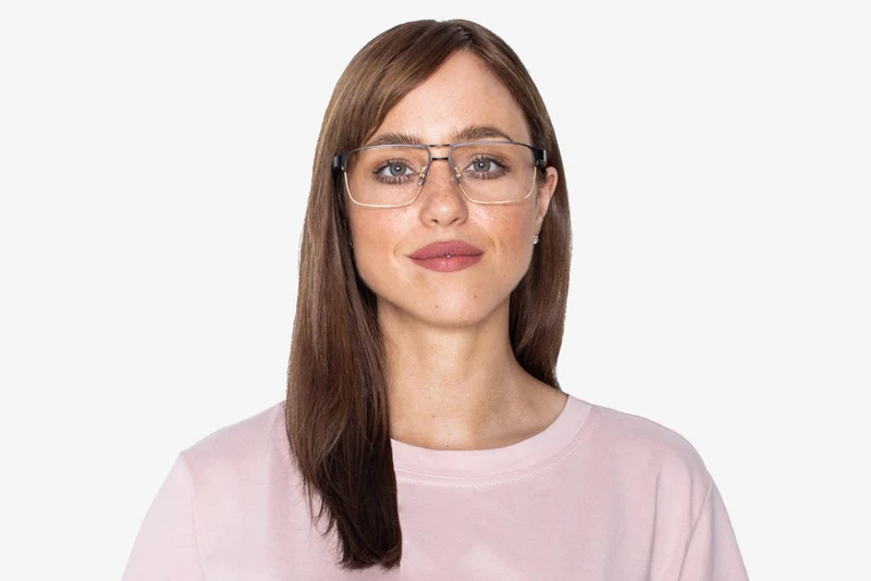Euphoria Gold Eyeglasses