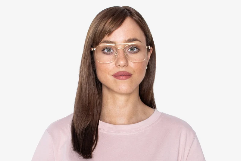Drive Gold Eyeglasses