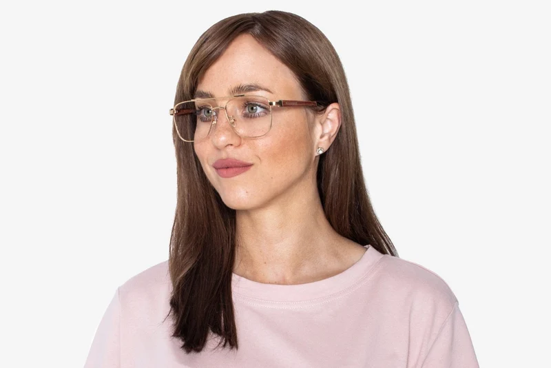Drive Gold Eyeglasses