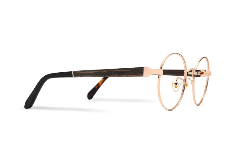 Joy Rose Gold Eyeglasses