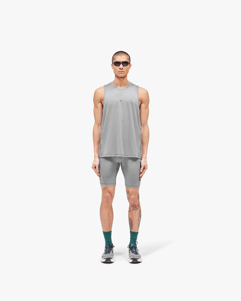 247 Numbers Vest - Graphite Grey