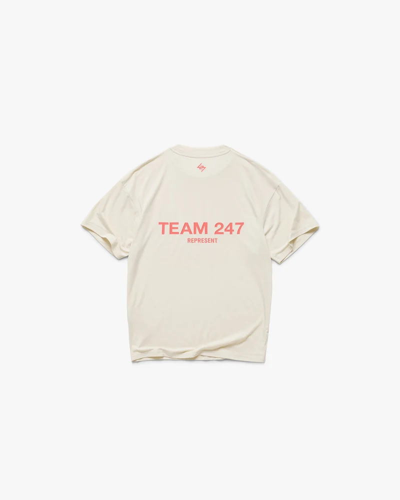 Team 247 Oversized T-Shirt - Cream