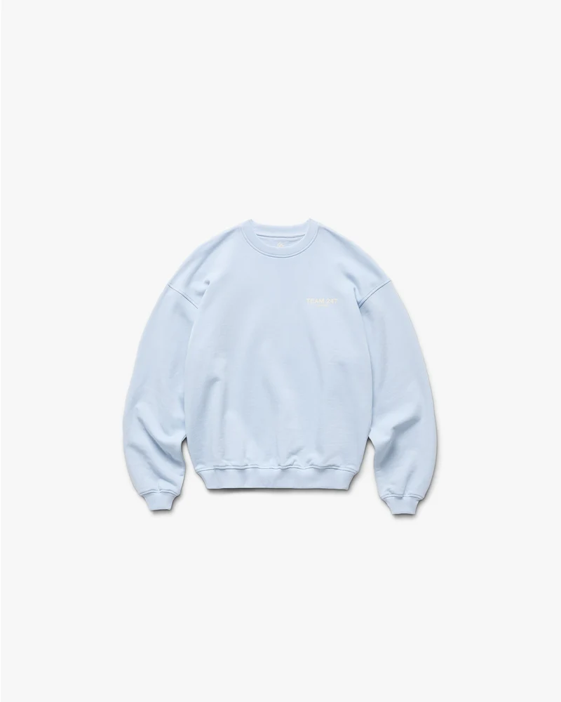 Team 247 Oversized Crew - Glacier