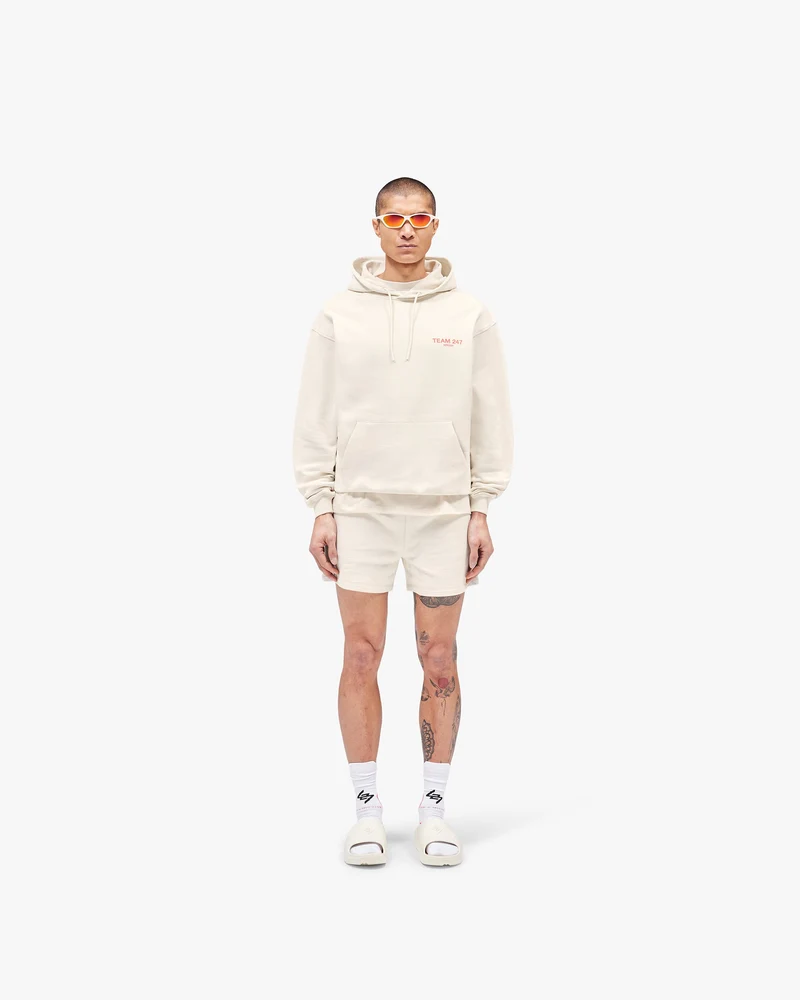 Team 247 Oversized Hoodie - Cream
