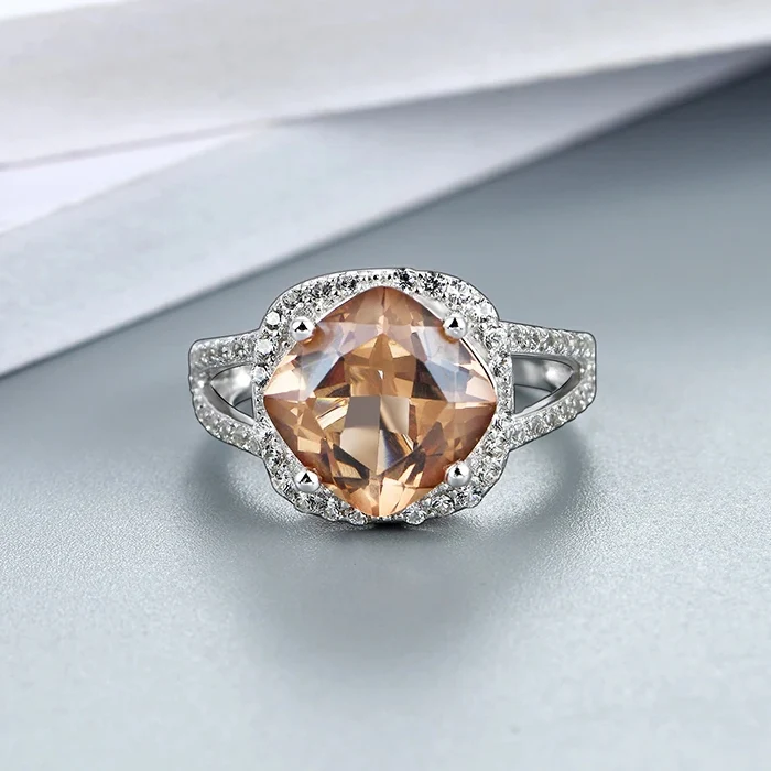 Zultanite ring art deco style color changing