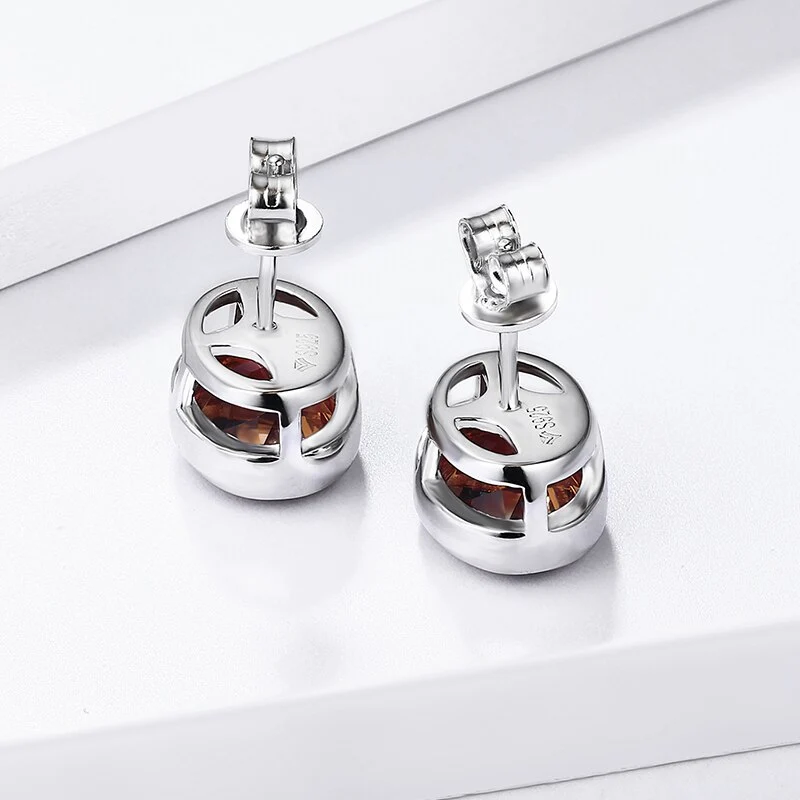 Zultanite stud earrings oval cut