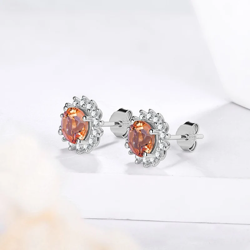 Zultanite earrings sterling silver vintage style