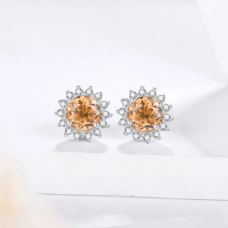 Zultanite earrings sterling silver vintage style