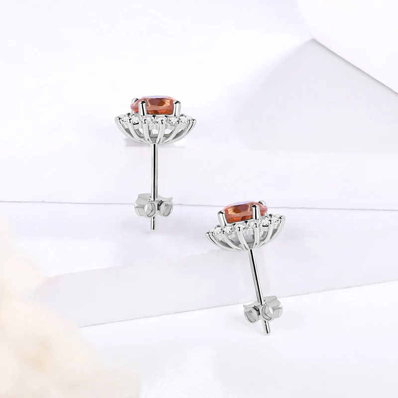 Zultanite earrings sterling silver vintage style