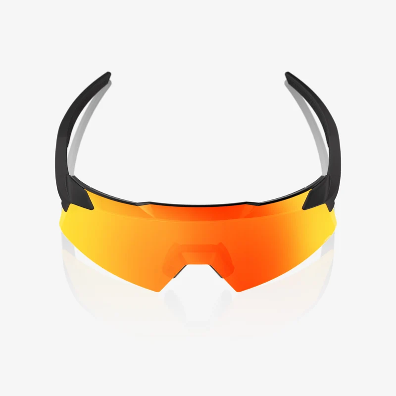 AEROCRAFT - Soft Tact Black - HiPER Red Multilayer Mirror Lens
