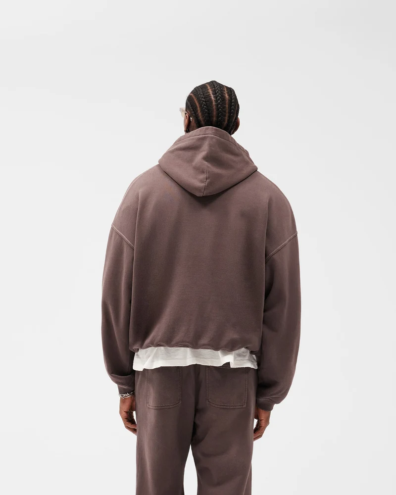 EngLAnd Hoodie - Washed Brown