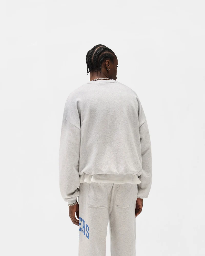 Represent Owners Club Sweater - Sprayed Ice Grey Marl