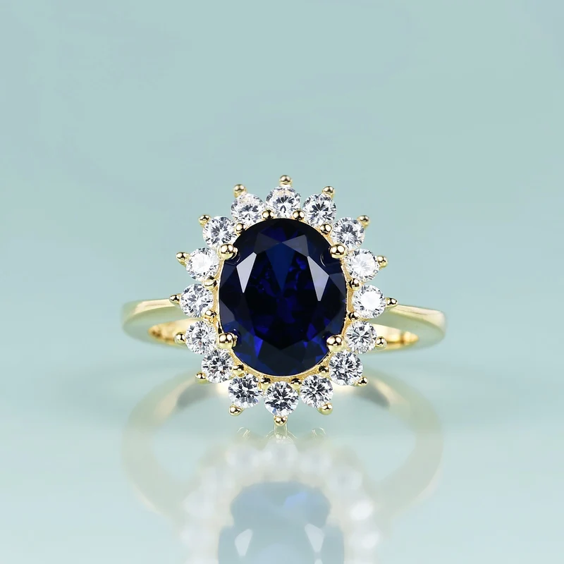 Princess Diana sapphire ring Princess Diana replica ring
