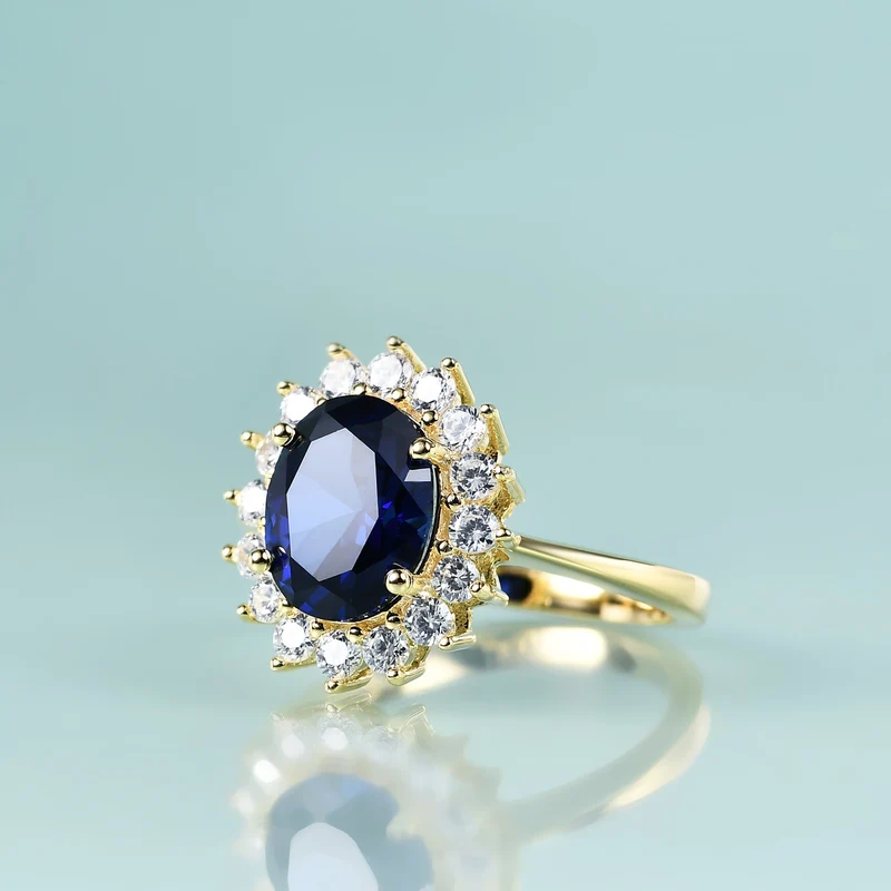Princess Diana sapphire ring Princess Diana replica ring