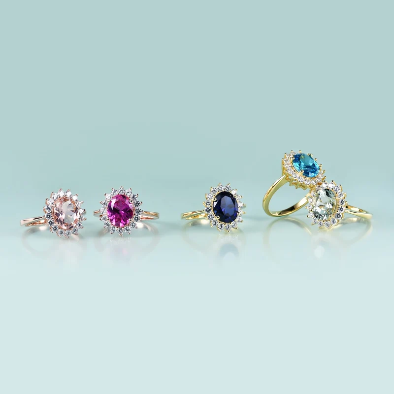 Princess Diana sapphire ring Princess Diana replica ring