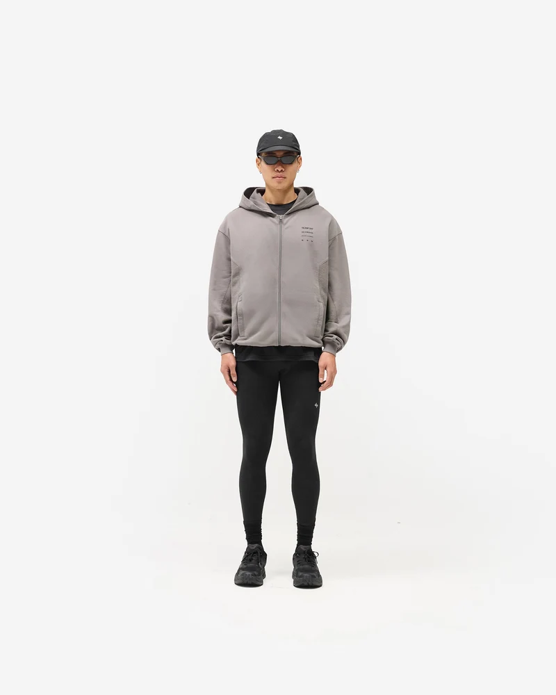 247 Uprising Zip Hoodie - Steel