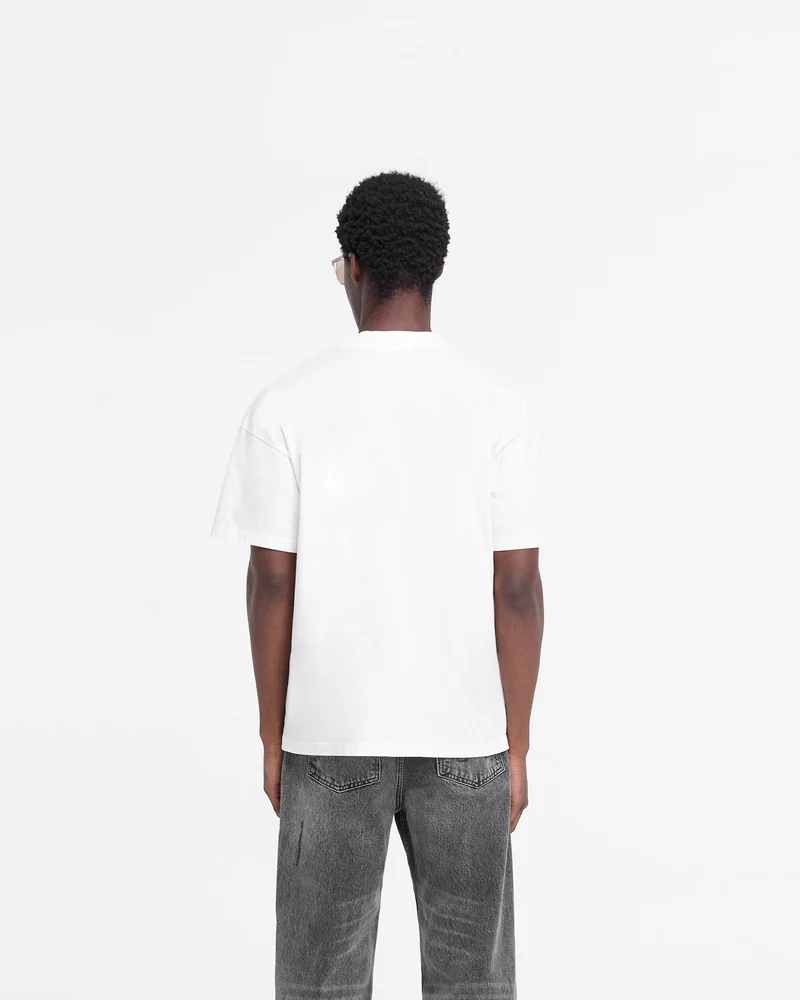 Rep Applique T-Shirt - Flat White
