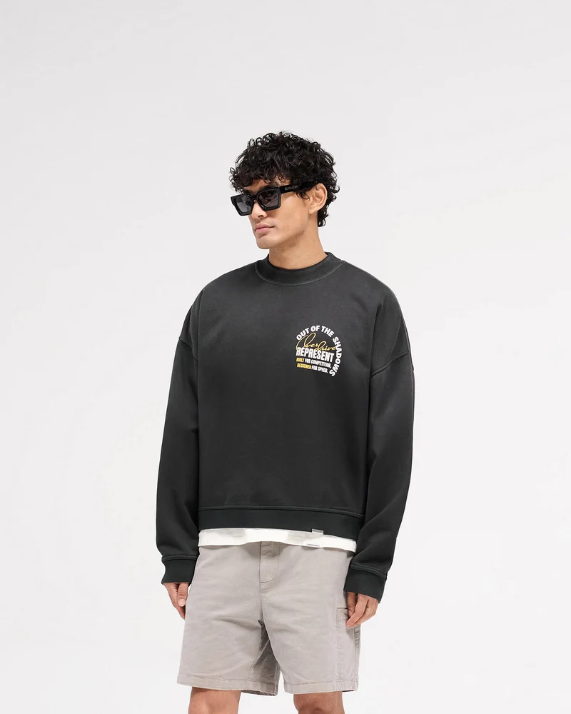 Out Of The Shadows Sweater - Stained Black