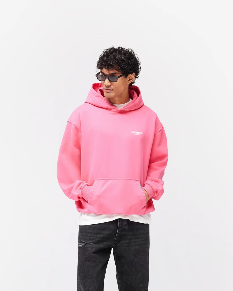 Represent Owners Club Hoodie - Bubblegum Pink