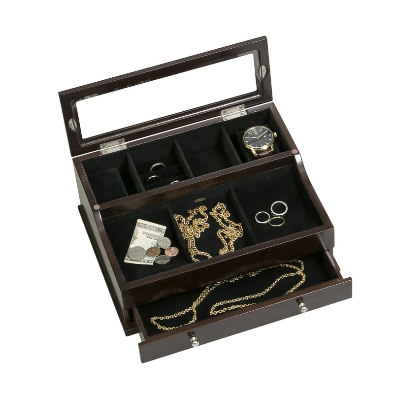 Hampden Mens Jewelry Box