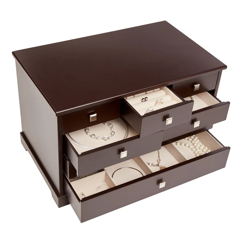 Grafton Wooden Jewelry Box