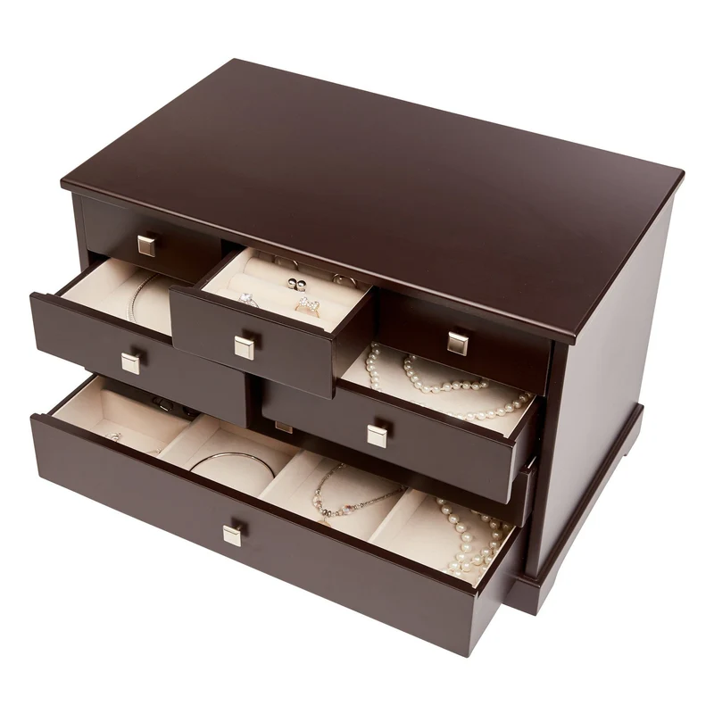 Grafton Wooden Jewelry Box