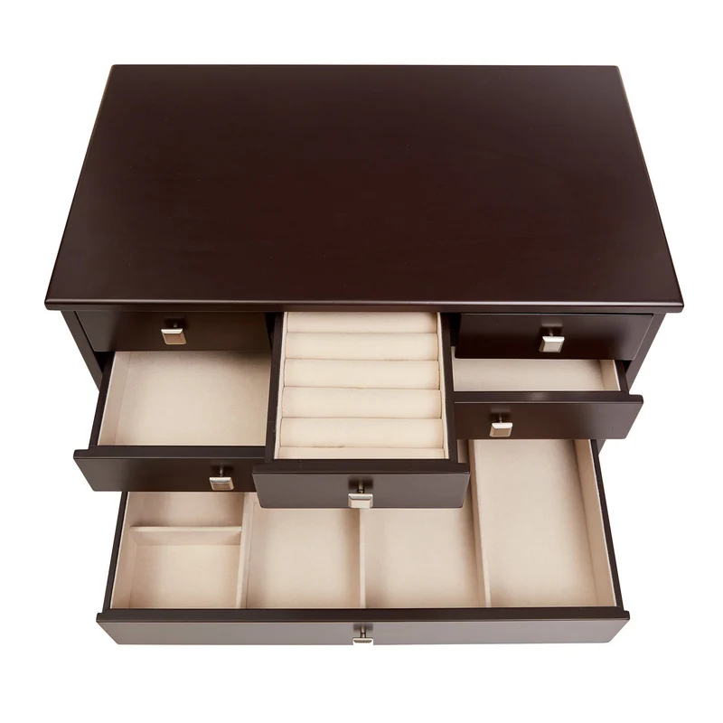 Grafton Wooden Jewelry Box