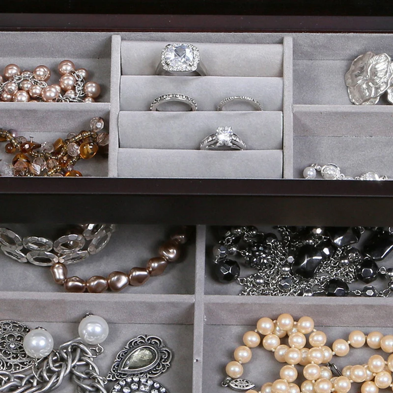 Davina Locking Jewelry Box