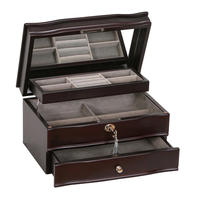 Davina Locking Jewelry Box