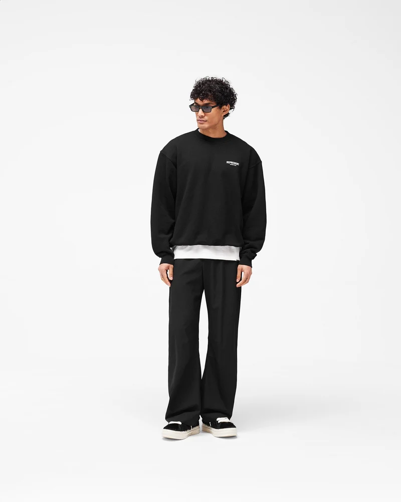 Represent Owners Club Sweater - Black
