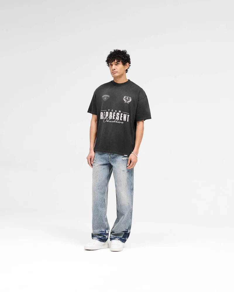 World Championship T-Shirt - Stained Black