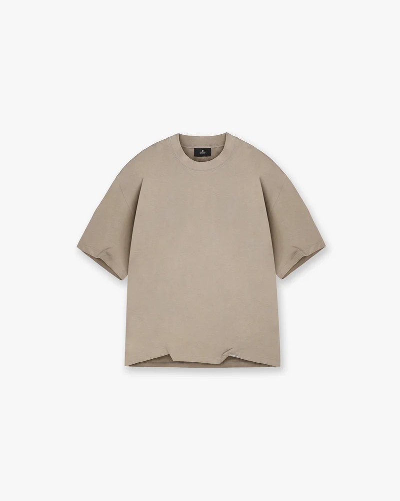Initial Boxy T-Shirt - Dune