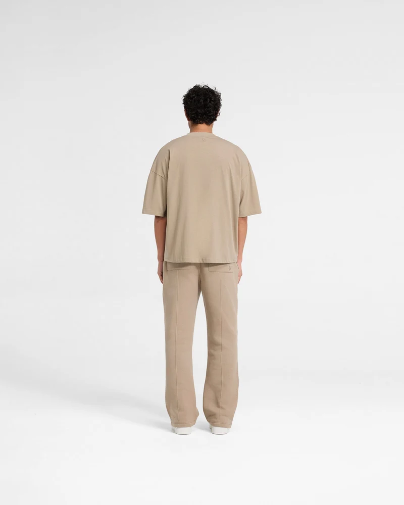 Initial Boxy T-Shirt - Dune
