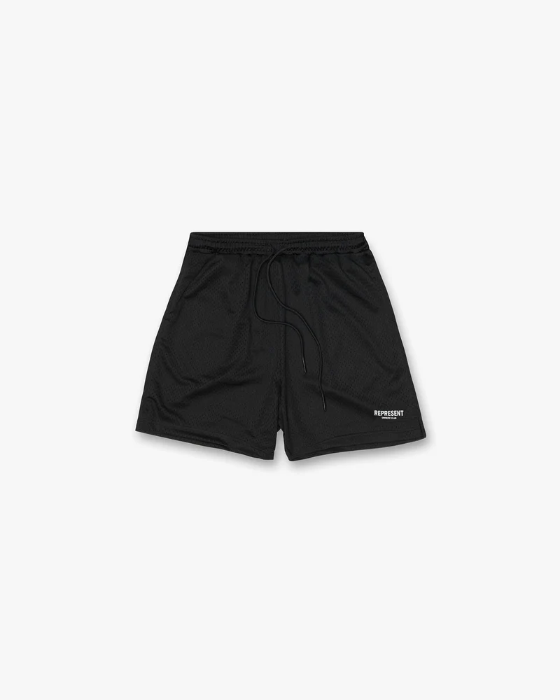Represent Owners Club Mesh Shorts - Black
