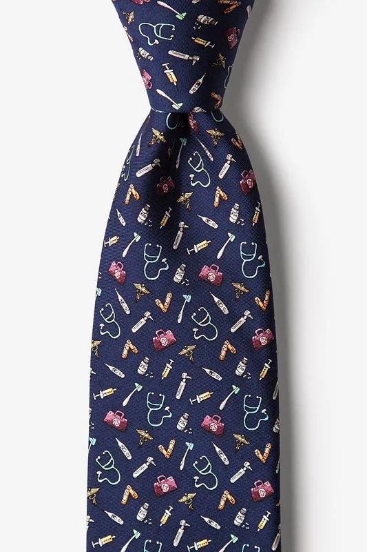 Trust Me, I'm A Doctor 100% Silk Men's Tie