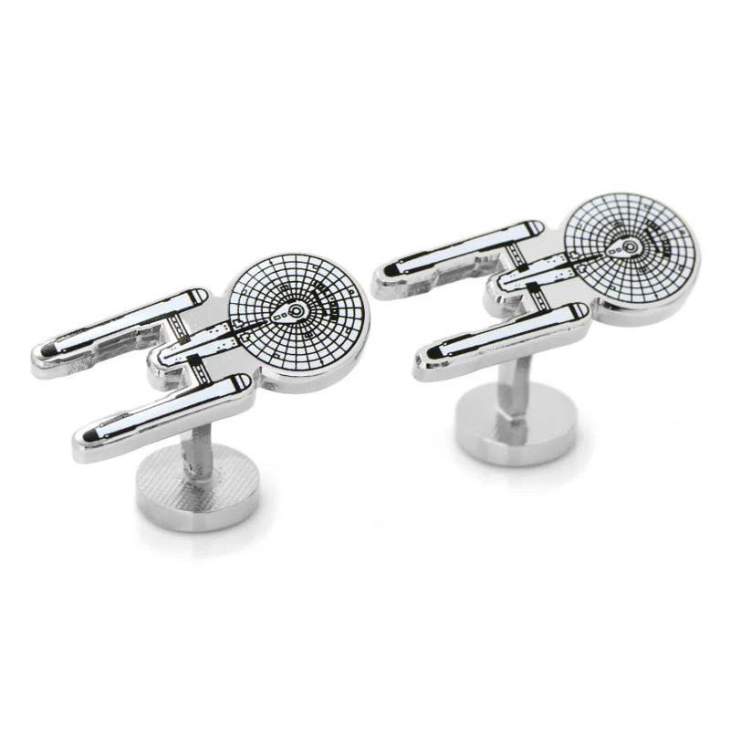 Enterprise Blue Print Cufflinks