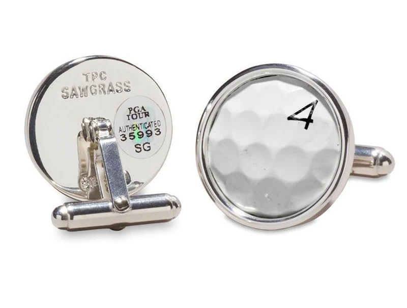 Sawgrass Golf Ball Cufflinks
