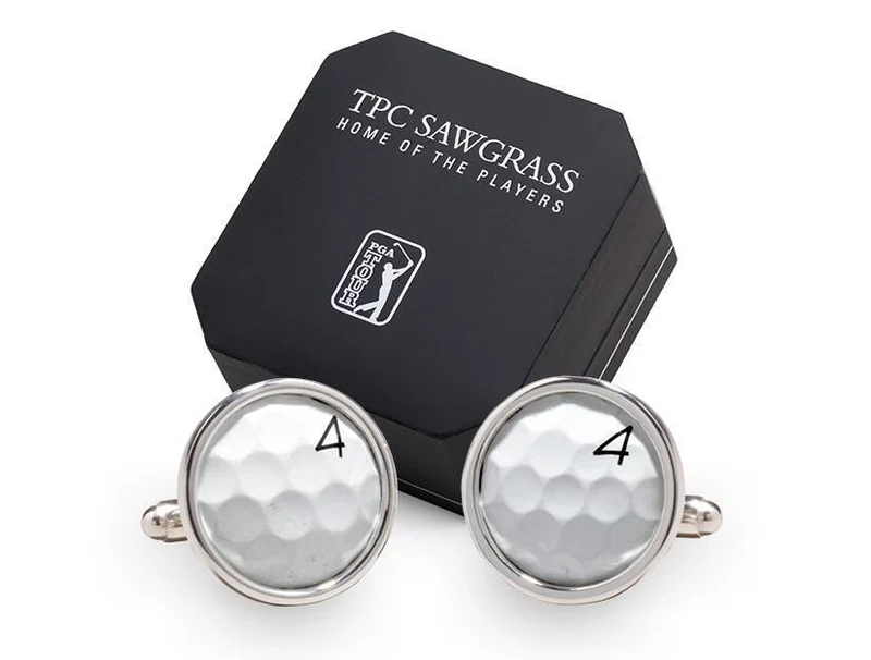 Sawgrass Golf Ball Cufflinks