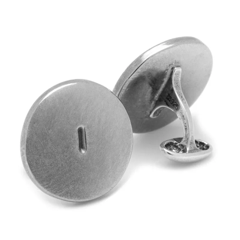 Pewter I DO Cufflinks