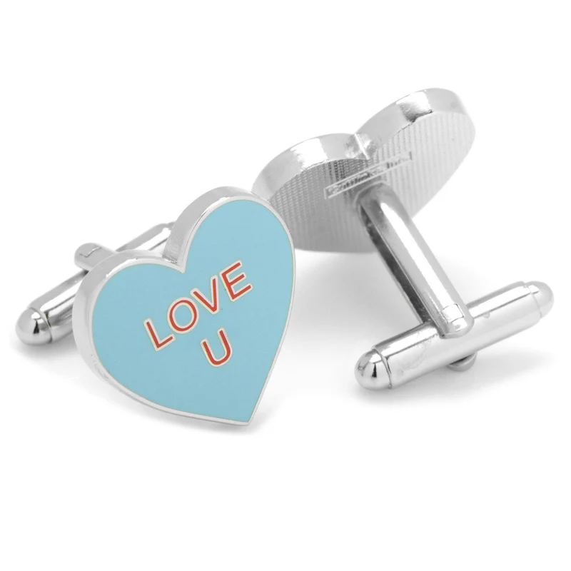 Conversation Hearts Cufflinks