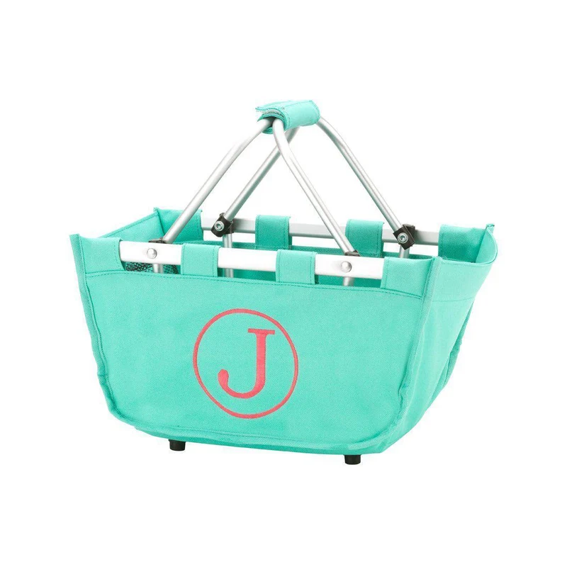 Mint Mini Market Tote - Personalized
